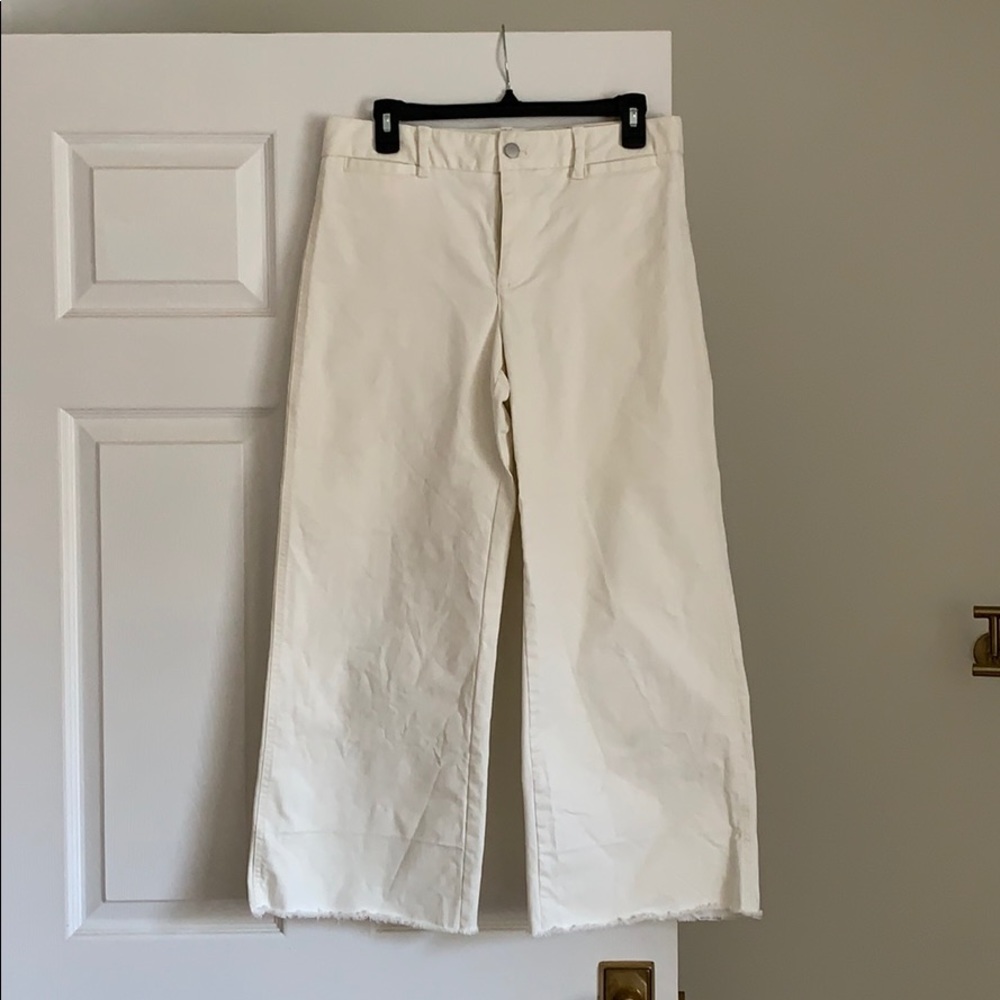 Gap Wide leg high rise jeans